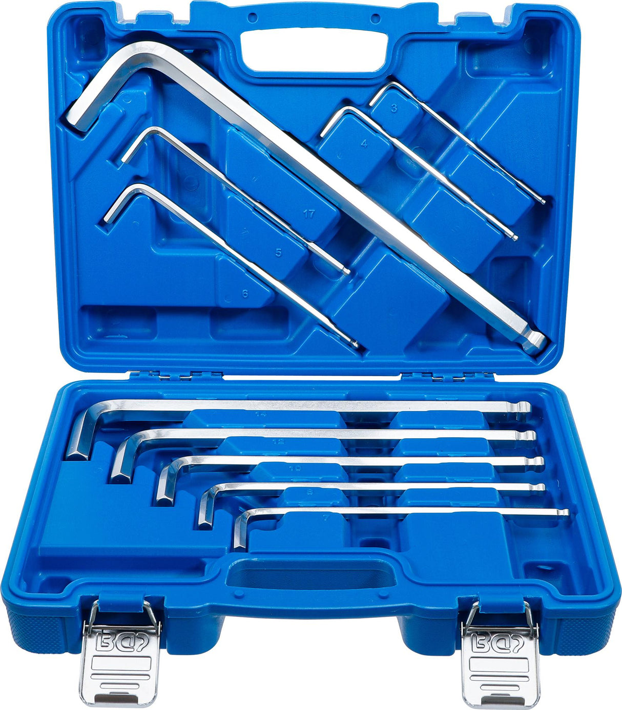 L-TYPE WRENCH SET | "MAX" | INTERNAL HEXAGON 3 - 17 MM | 10 PCS. (795)