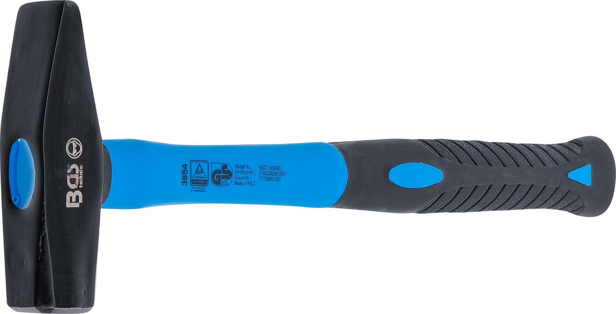 MACHINIST'S HAMMER | FIBREGLAS SHAFT | DIN 1041 | 500 G (3854)