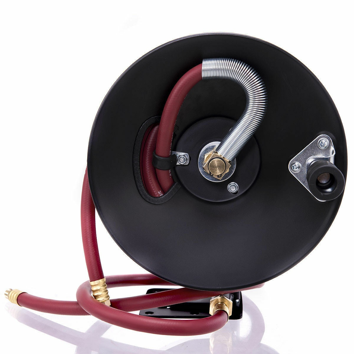 PNEUMATIC HOSE RUBBER+ (HYBRID) WITH REEL 15 M + 60 CM (HR15A-1)