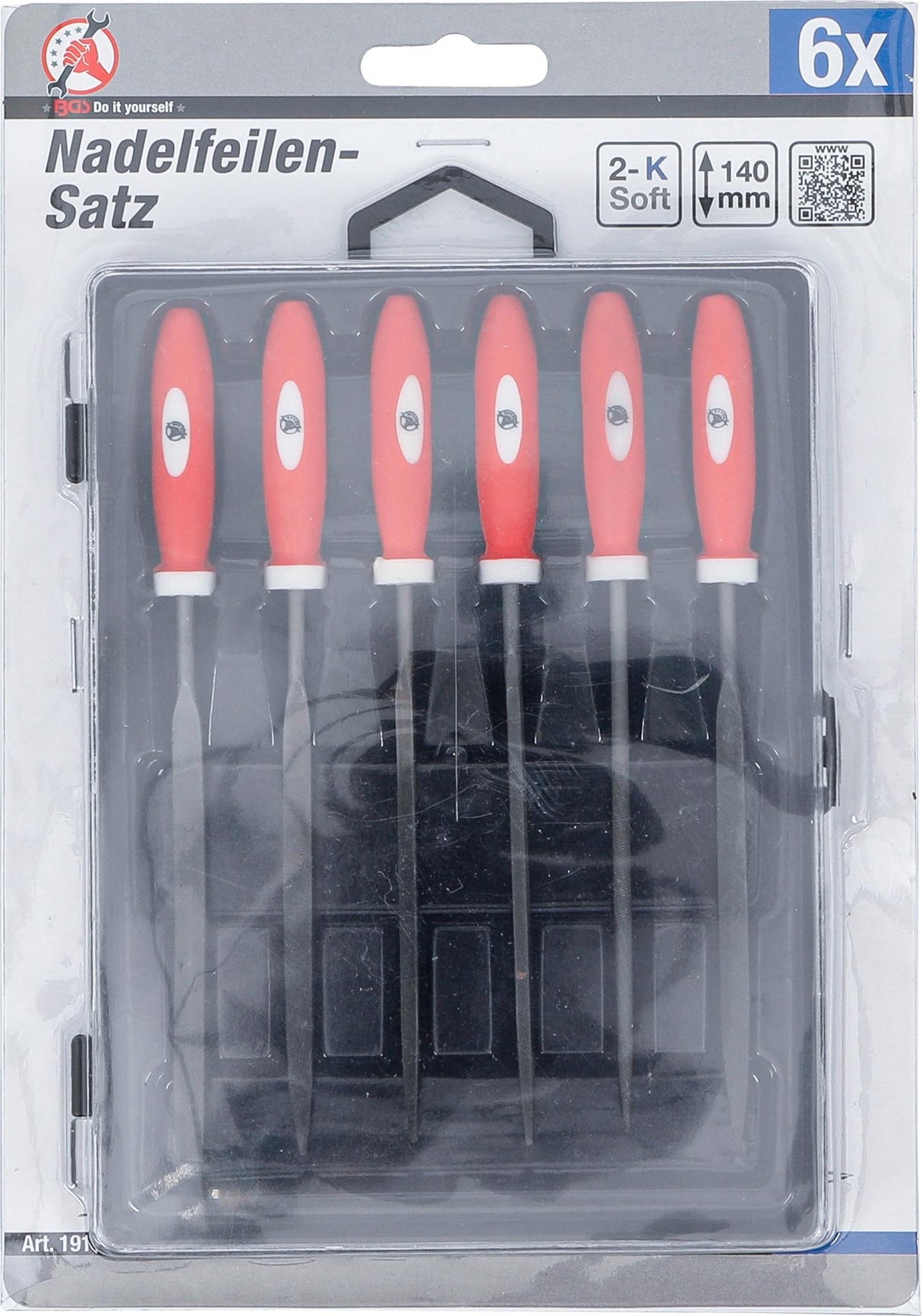 NEEDLE FILE SET | 140 MM | 6 PCS. (1911)
