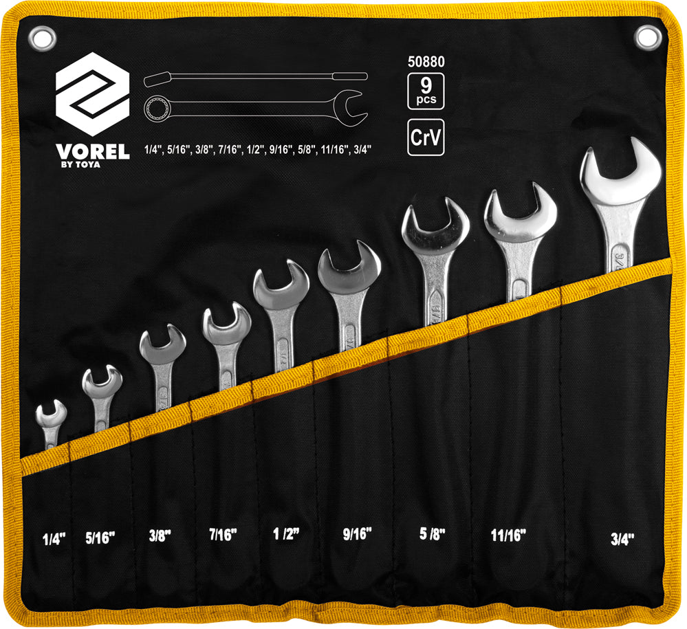 COMBINATION SPANNER SET 9PCS (50880)