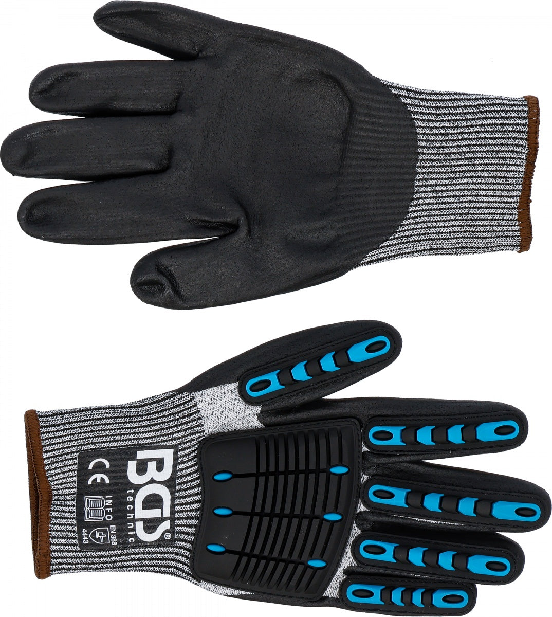 MECHANIC'S SAFETY GLOVES | CUT-RESISTANT | SIZE 8 (M) (4540)