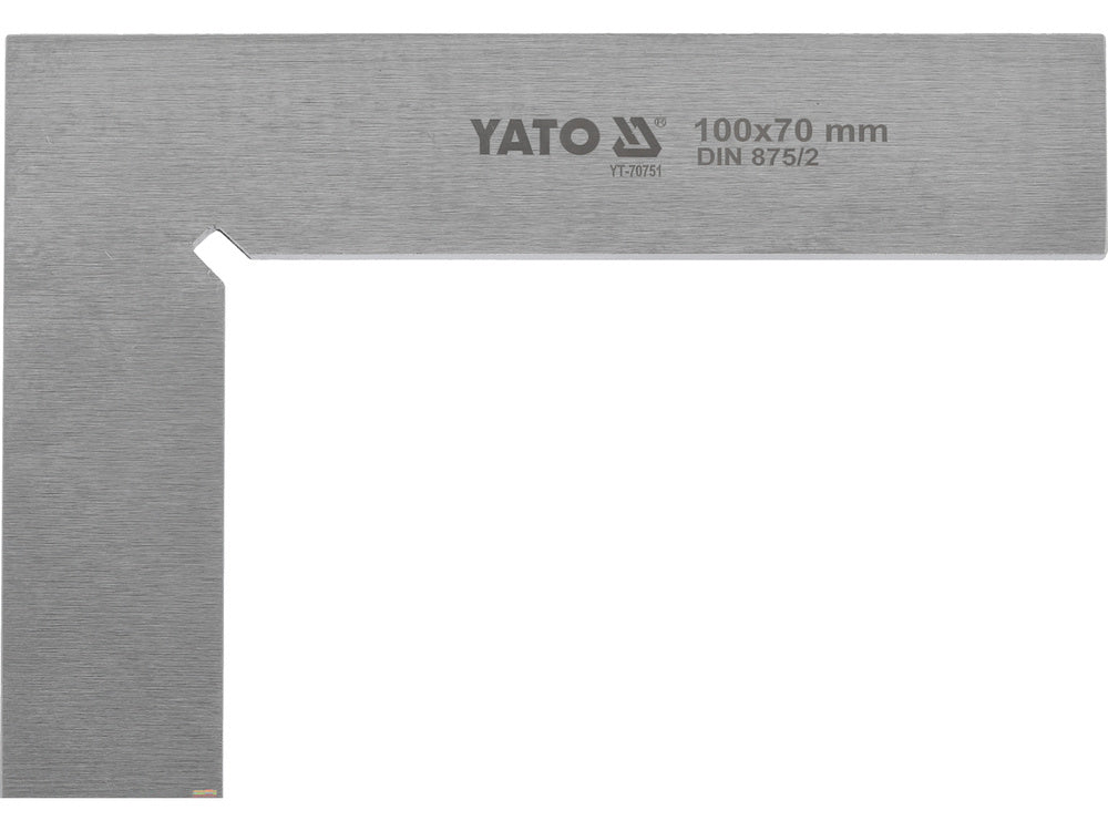 FLAT EDGE CONTROL SQUARE 100/70 MM (YT-70751)