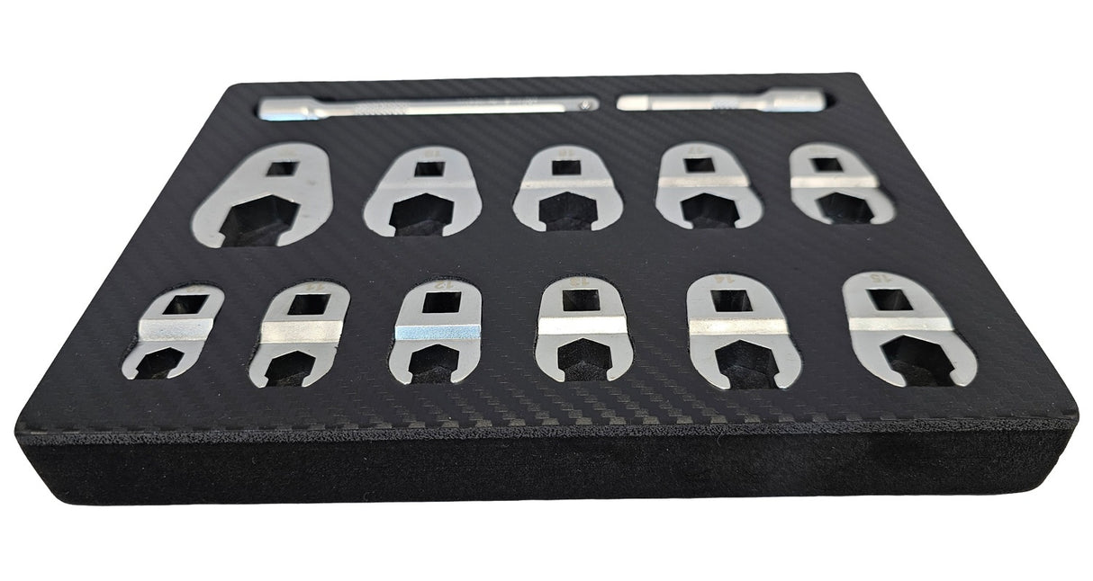 SIDE WRENCH SET | 10 MM (3/8") | CR-MO | 10 - 22 MM | 13 PCS. (SK82913S)