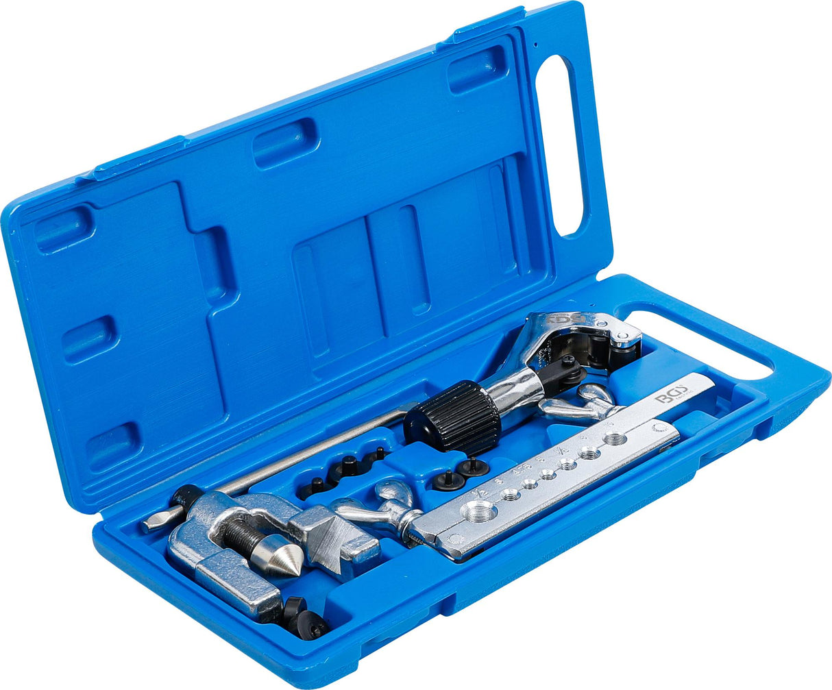 DOUBLE FLARING TOOL KIT WITH PIPE CUTTER | 10 PCS. (70221)