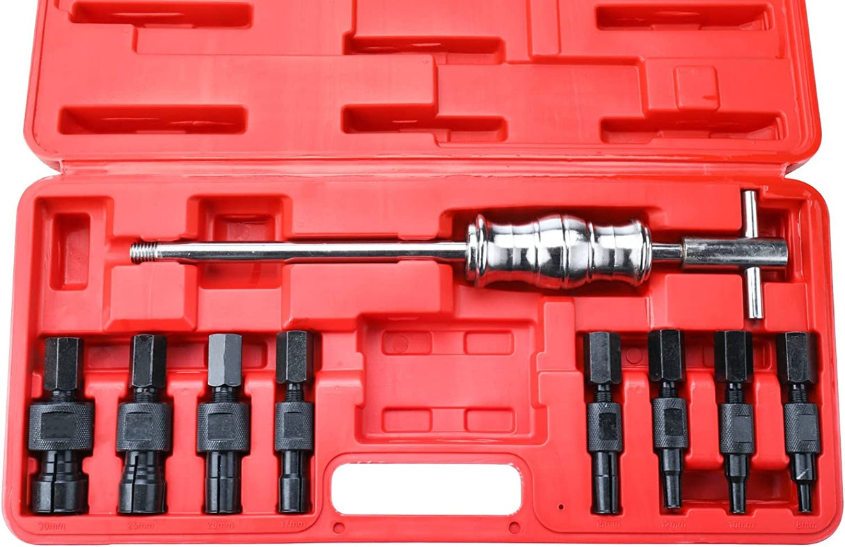 INTERNAL PULLER SET WITH SLIDE HAMMER | 8-32 MM | 9 PCS. (SK1014)