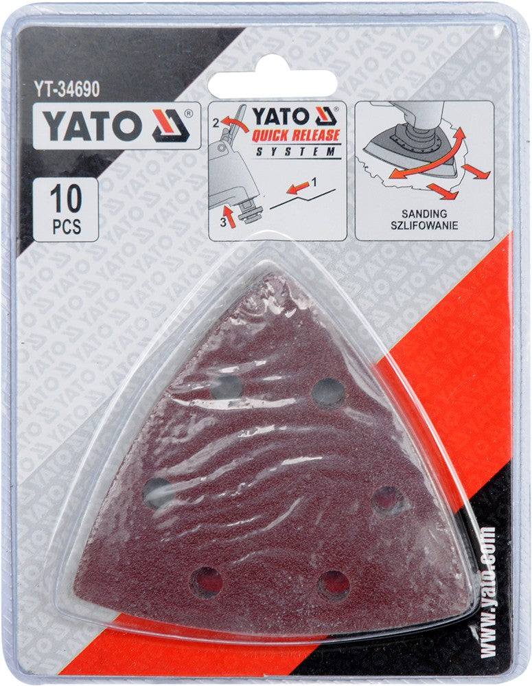 TRIANGULAR SAND PAPER FOR MULTITOOL (YT-34690)