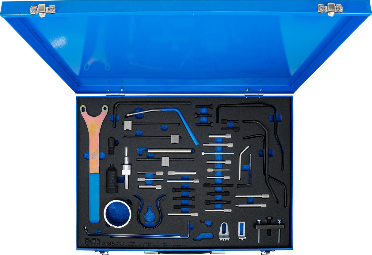 TOOL TRAY 3/3: ENGINE TIMING TOOL SET | FOR FIAT, FORD, CITROËN, PEUGEOT (4135)