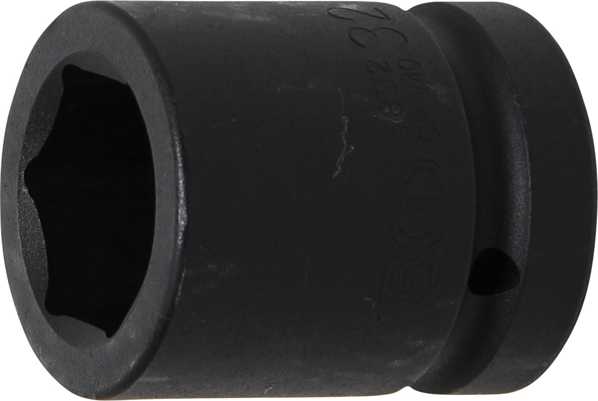 IMPACT SOCKET, HEXAGON | 25 MM (1") DRIVE | 32 MM (5832)
