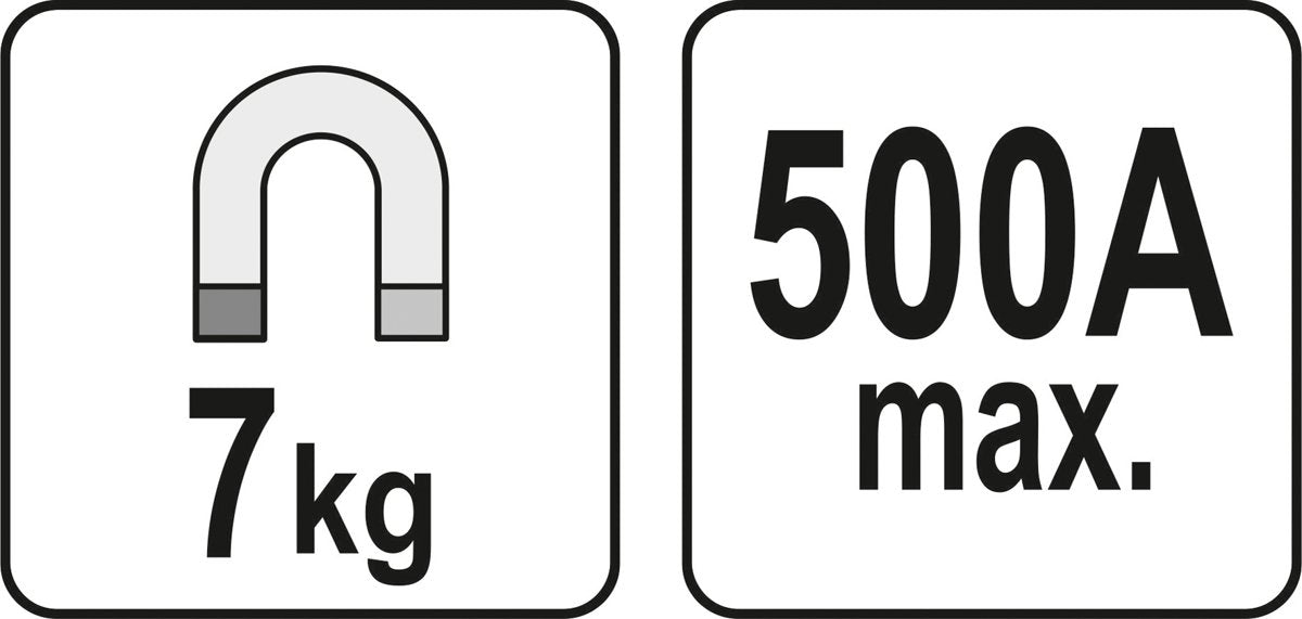 MAGNETIC WELDING GROUND 7KG 500A (YT-08625)