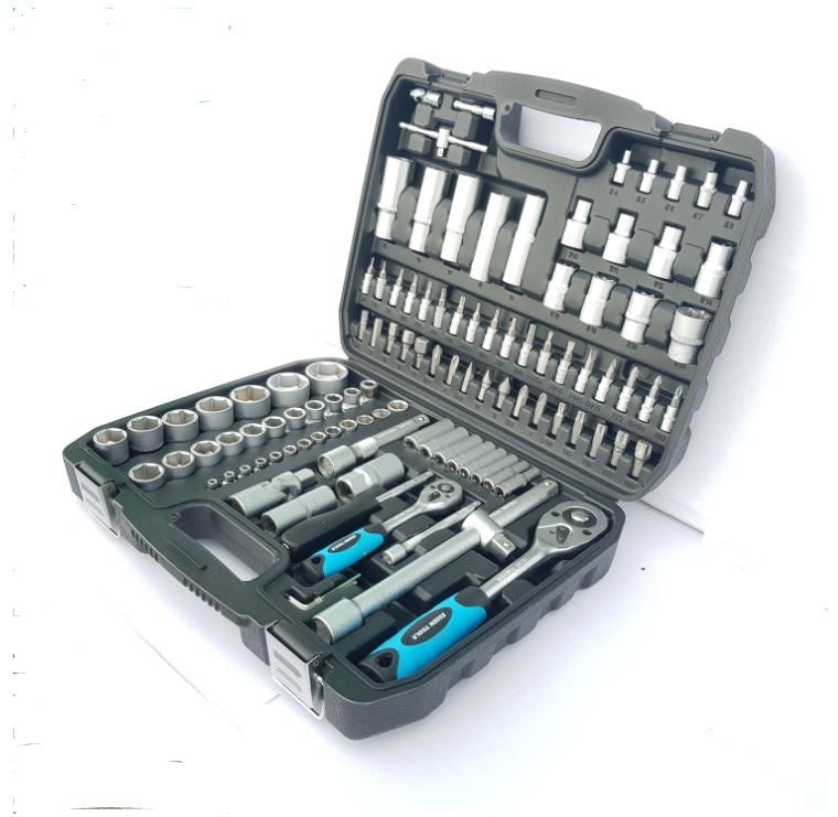 TOOL SET | 6.3 MM (1/4") + 12.5 MM (1/2") | 108 PCS. (ES78108)