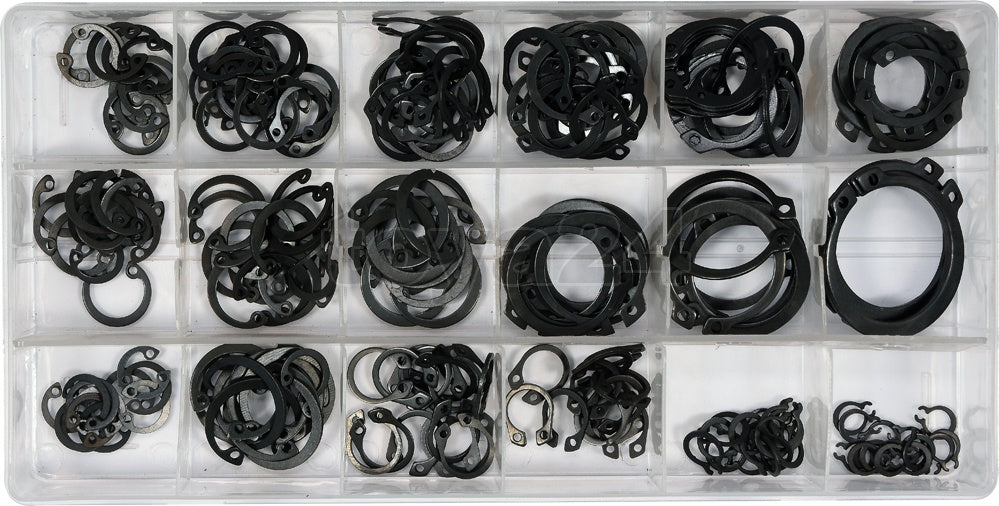 225 PCS SNAP RINGS ASSORTMENT EXT/INT (YT-06882)