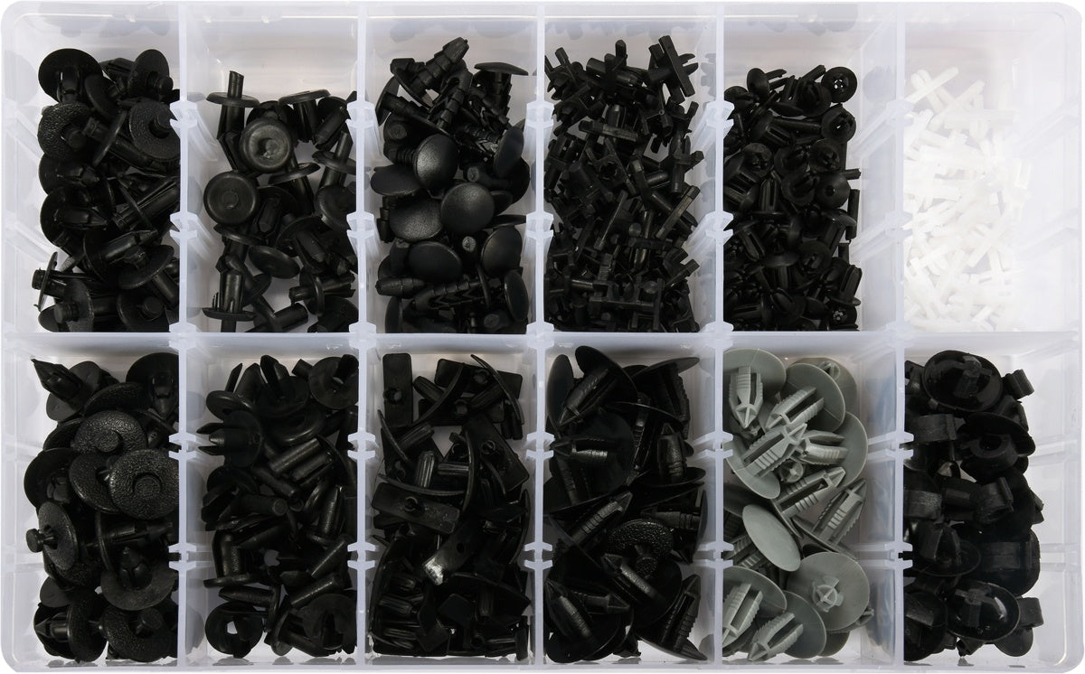 TRIM CLIPS ASSORTMENT VOLVO 350 PCS (YT-06655)