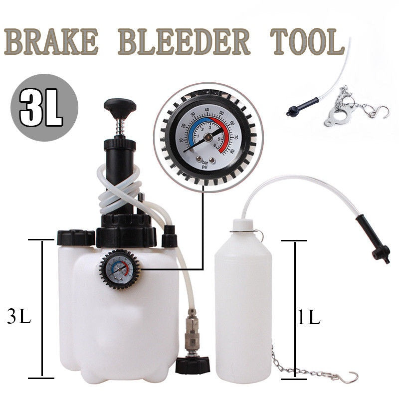 BRAKE BLEEDER TOOLS | 3 L PUMP AND 1 L FLUID BLEEDER TANK | 2 PCS. (SK9044)