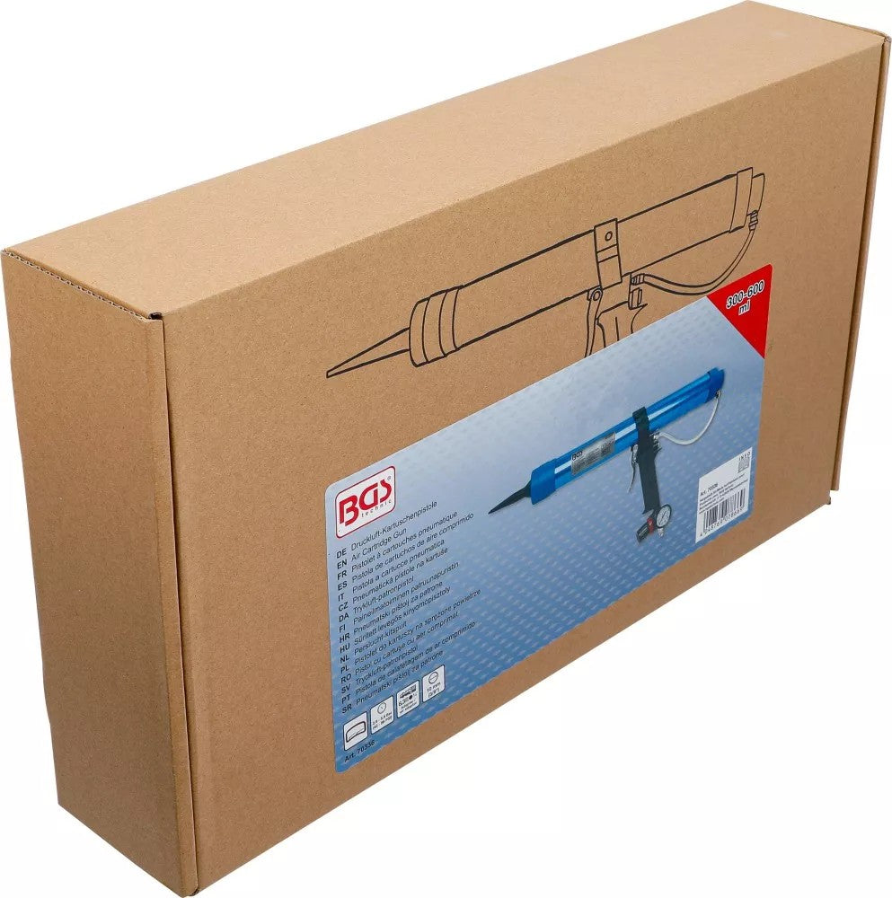PNEUMATIC GLUE AND SEALANT GUN | FOR TUBULAR BAGS (70336)