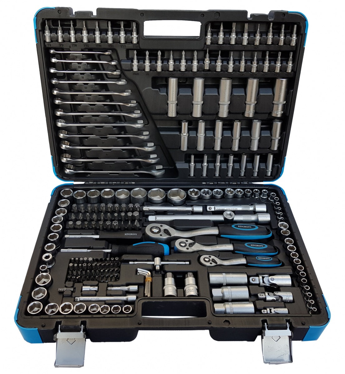 TOOL SET | 6.3 MM (1/4") / 10 MM (3/8") / 12.5 MM (1/2") | 216 PCS. (KR121216B)