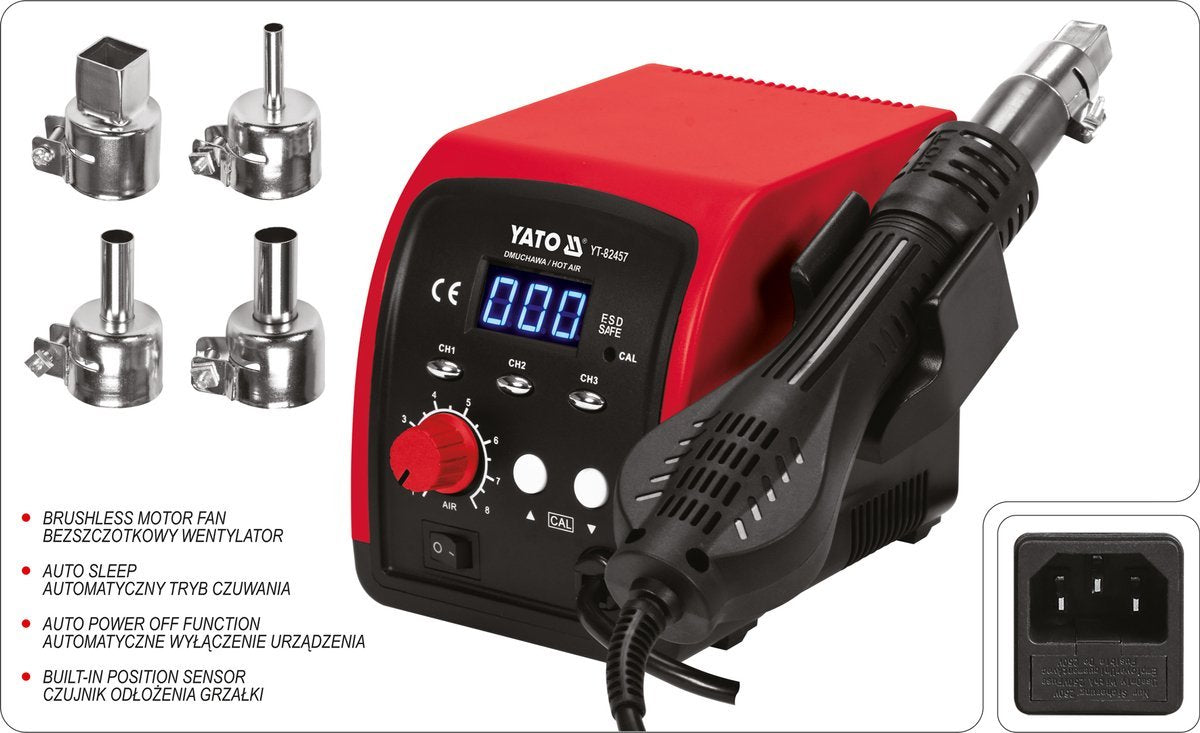 HOT AIR SOLDERING STATION 750W (YT-82457)