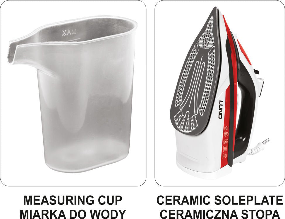 STEAM IRON 2800W, 320ML (68115)
