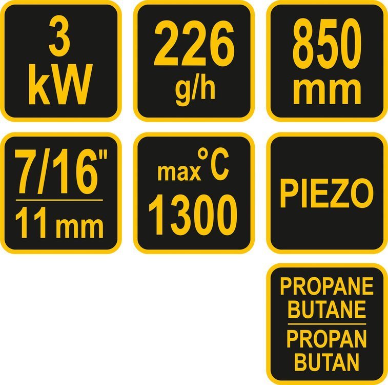 WEED BURNER 850 MM (73430)