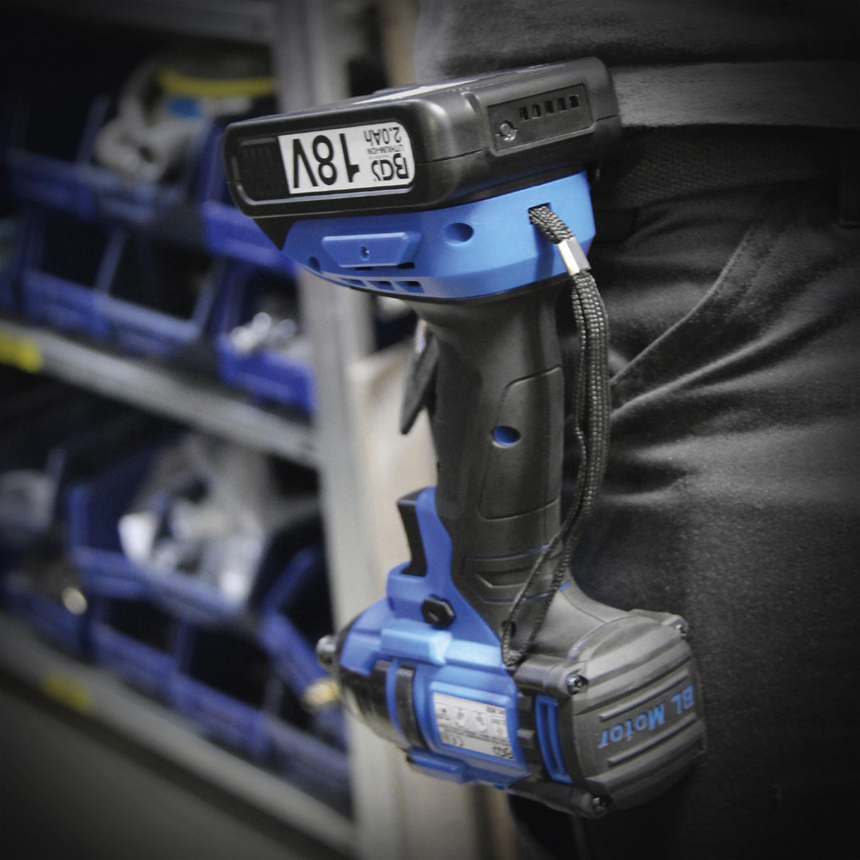 CORDLESS IMPACT WRENCH | EXTRA SHORT | 250 NM | MAX. 2.500 RPM | 18 V (9928)