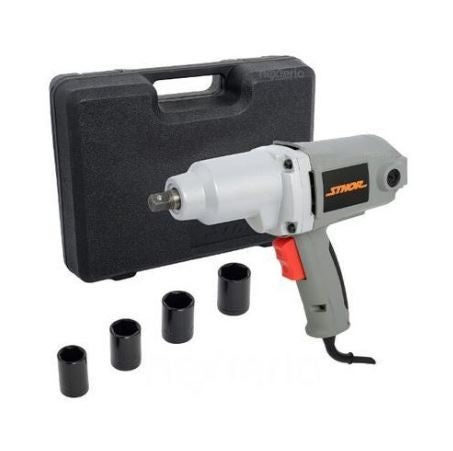 ELECTRIC IMPACT WRENCH WITH SET 1/2", 800W/325 NM (57091V)