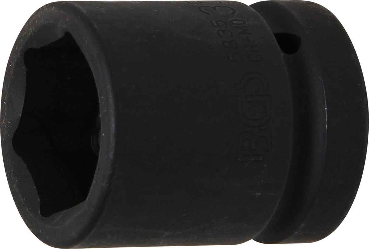 IMPACT SOCKET, HEXAGON | 25 MM (1") DRIVE | 35 MM (5835)