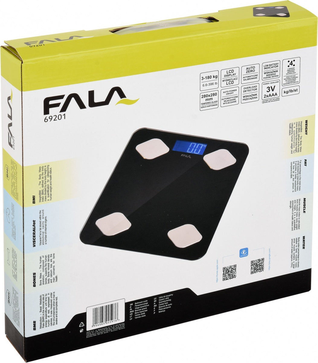 BATHROOM SCALE | ANALYTICAL | BLUETOOTH (69201)