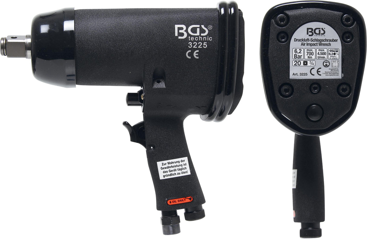 AIR IMPACT WRENCH | 20 MM (3/4") | 700 NM (3225)