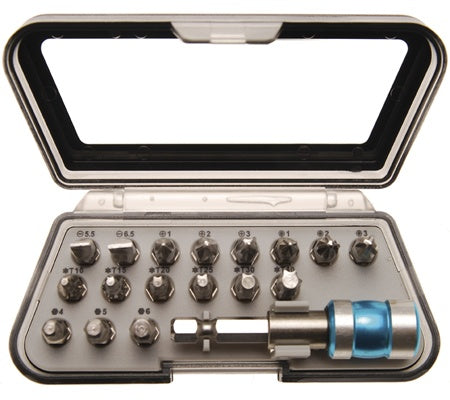 STAINLESS STEEL BIT SET 18 PCS. (4817)