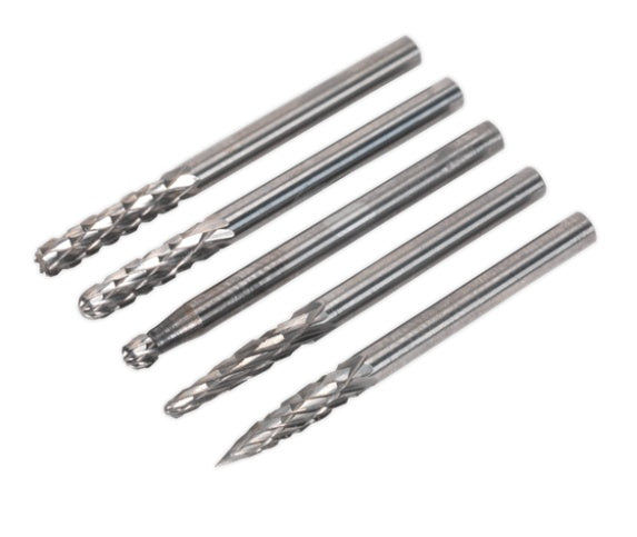 TUNGSTEN CARBIDE BURR SET | TUNGSTEN CARBIDE | 5 PCS. (CB5M)