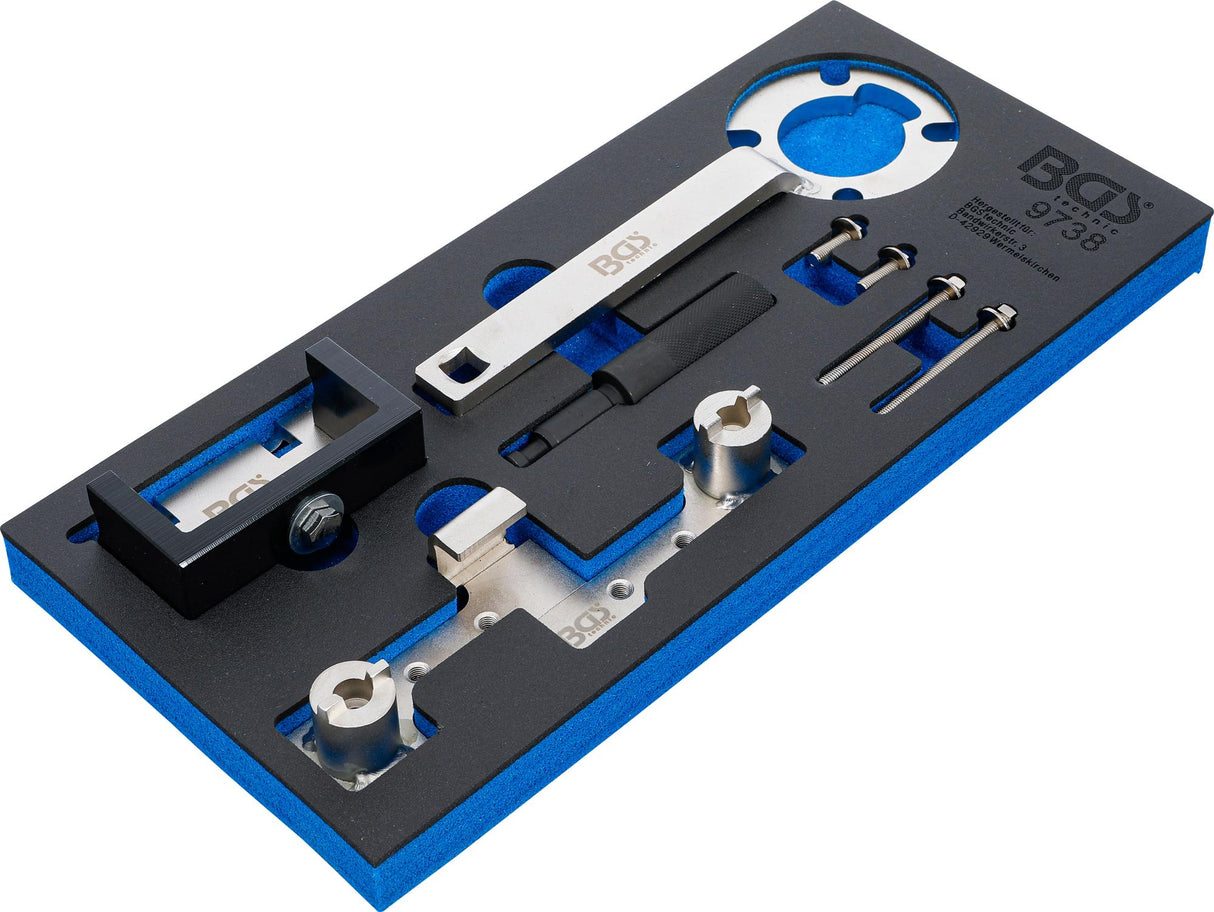 TOOL TRAY 1/3: ENGINE TIMING TOOL SET | FOR FORD 2.5, VOLVO 1.6 - 2.5 & 2.4D (9738)