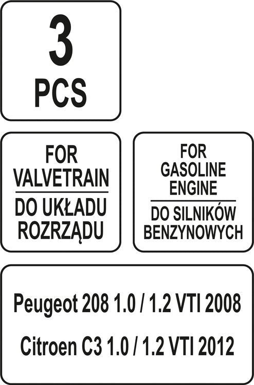 ENGINE TIMING TOOL SET PEUGEOT/CITROEN (YT-06023)