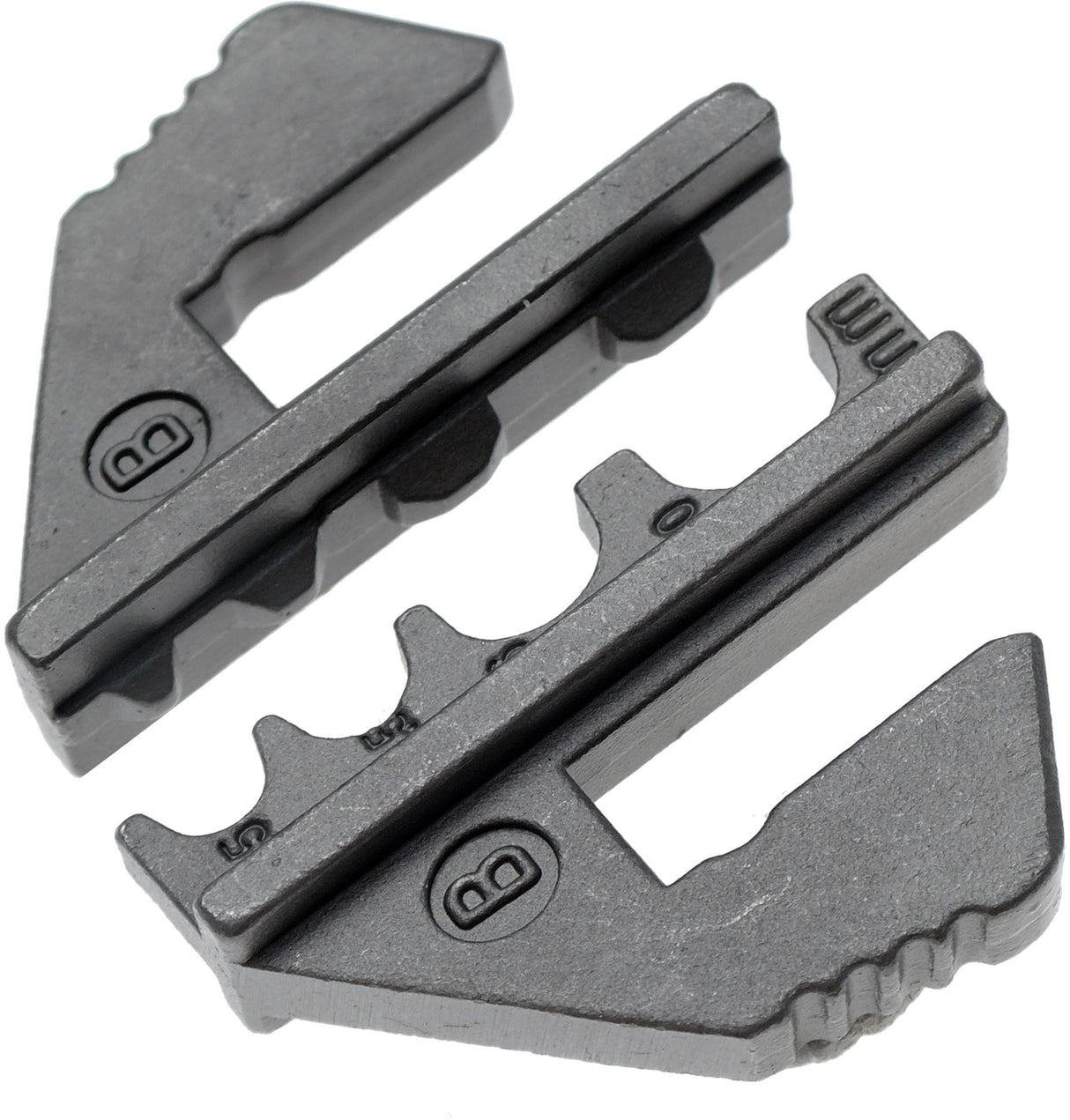 CRIMPING JAWS FOR NON-INSULATED, CLOSED CABLE CLAMPS | FOR BGS 1410, 1411, 1412 (1410-B)