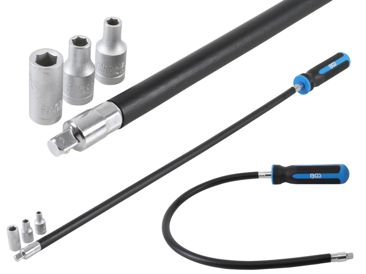 HOSE CLAMP SCREWDRIVER SET | 6.3 MM (1/4") | 500 MM (7824)