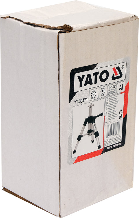 ALUMINIUM TRIPOD MAXIMUM HEIGHT 280MM (YT-30471)