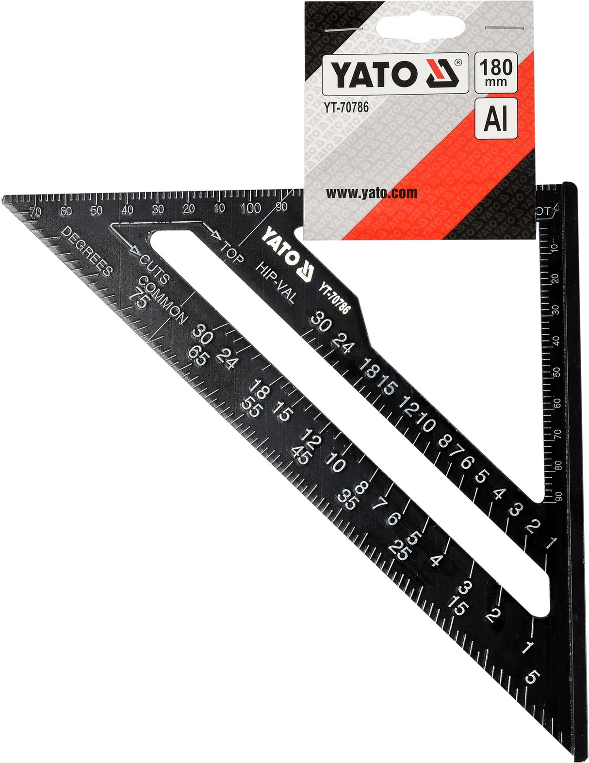 ALUMINIUM ALLOY SET SQUARE (YT-70786)