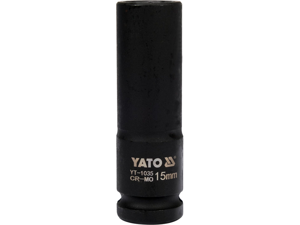IMPACT SOCKET DEEP 1/2"X15MM (YT-1035)