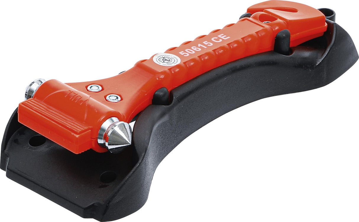 EMERGENCY HAMMER WITH SEAT BELT CUTTER | 170 MM (50615)