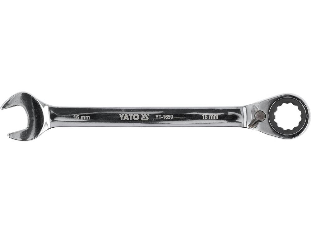 RATCHET COMBINATION WRENCH 16MM (YT-1659)