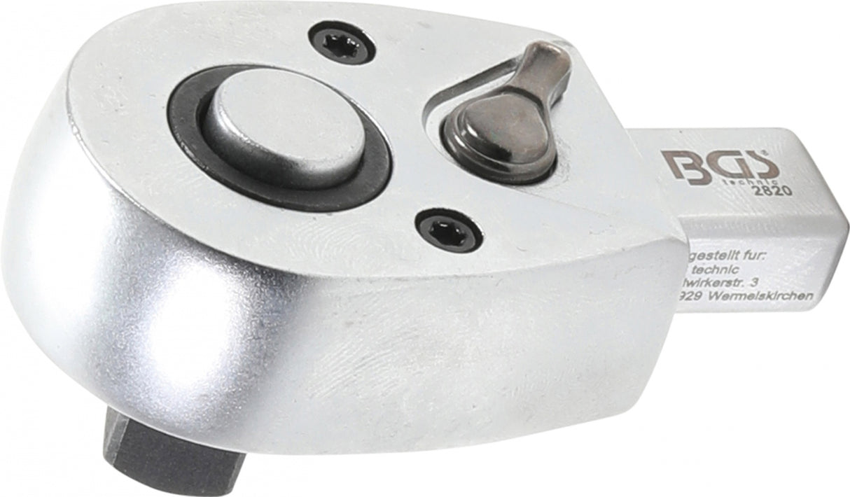 REVERSIBLE INSERT RATCHET | 10 MM (3/8") | SQUARE SIZE 9 X 12 MM (2820)