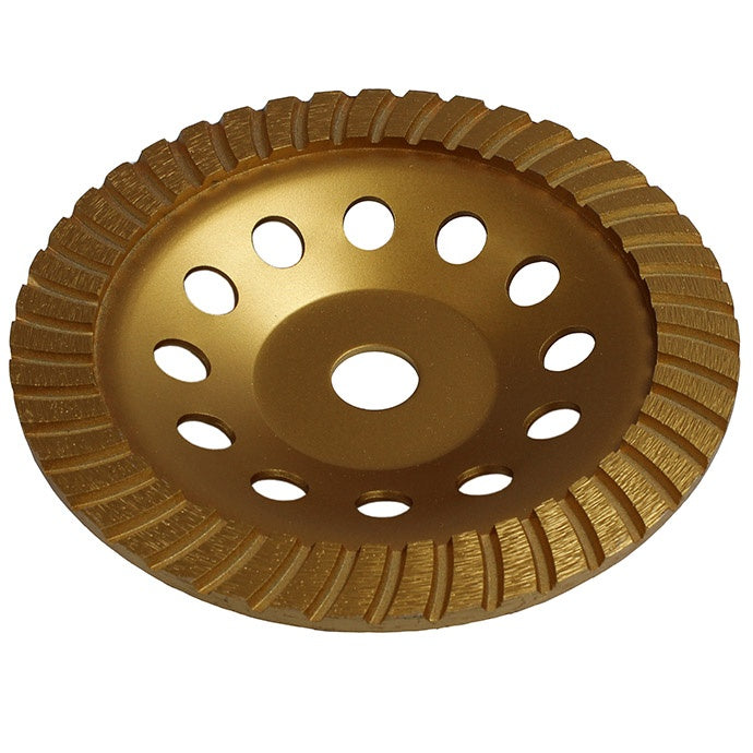 DIAMOND GRINDING DISC | PLATE TYPE | TURBO | 22.2X180 MM (DB0180B)
