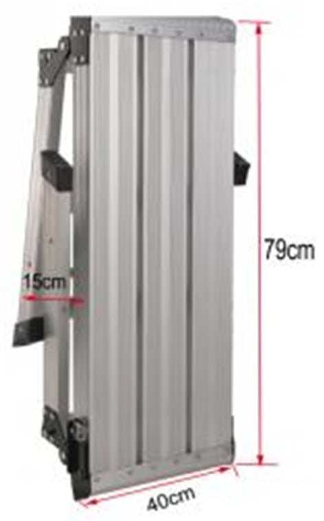 FOLDABLE ALUMINUM PLATFORM | 112*40*49.5CM (FAP001B)