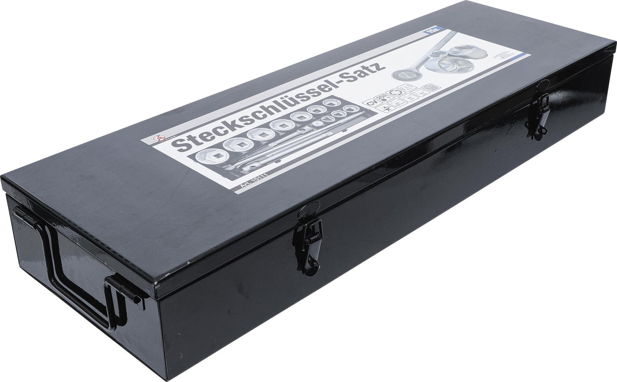 SOCKET SET | 25 MM (1") DRIVE | 36-80 MM | 15 PCS. (15111)