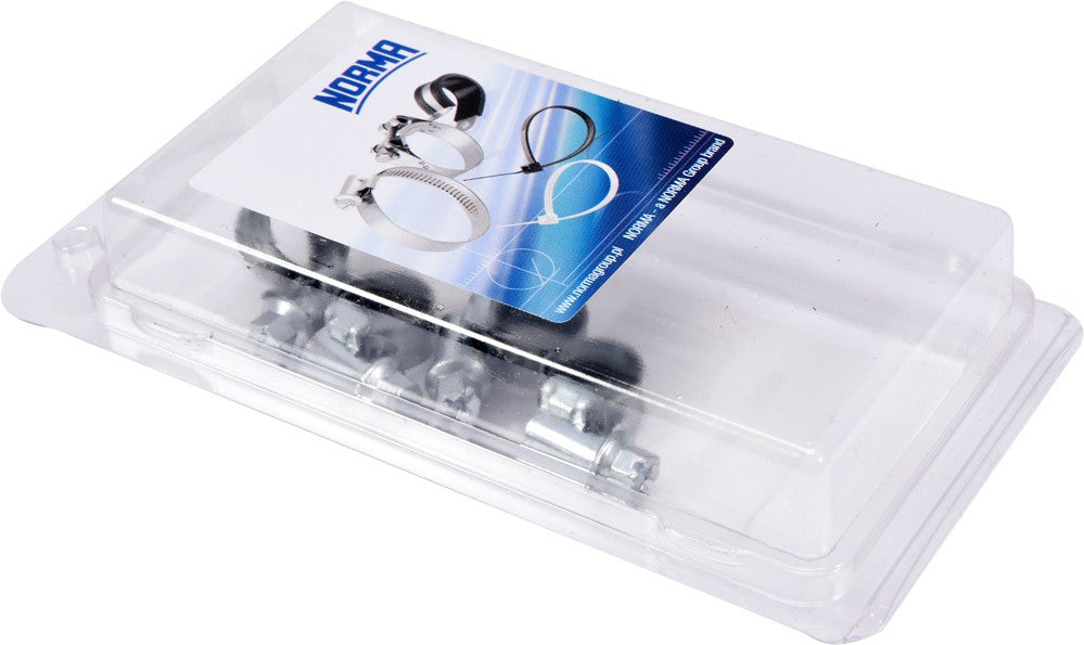 CLAMP SET | /NORMA/ | 8-12 MM | 4 PCS. (73831)