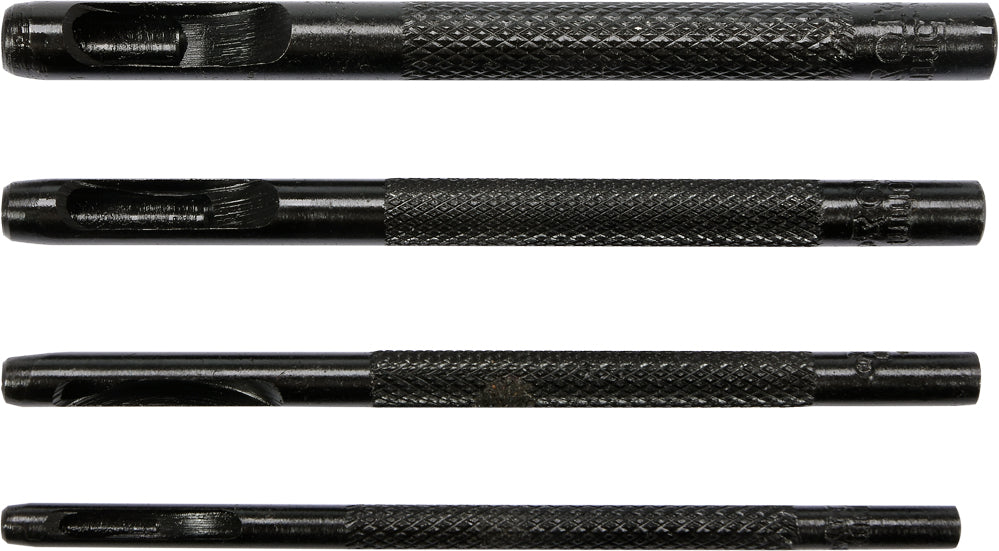4PCS LEATHER PUNCH SET SIZES: 2-3-4-5 MM (YT-35880)
