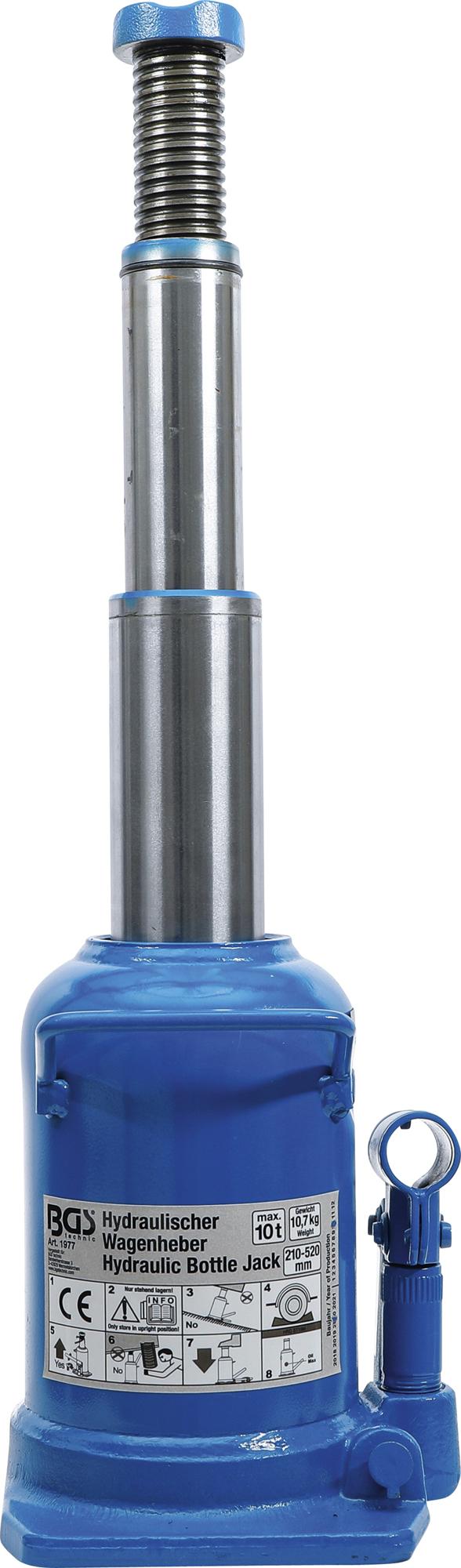 HYDRAULIC BOTTLE JACK | 10 T (1977)