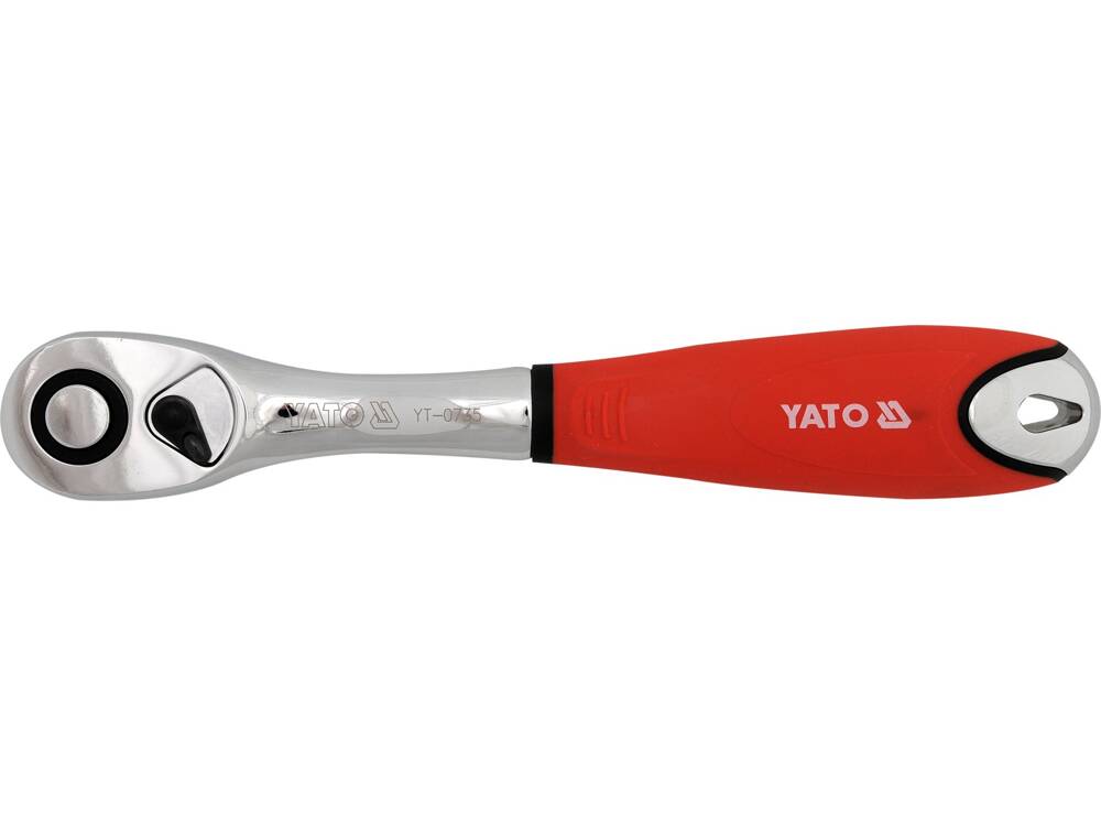 QUICK RELEASE CURVED RATCHET HANDLE 1/2 (YT-0735)