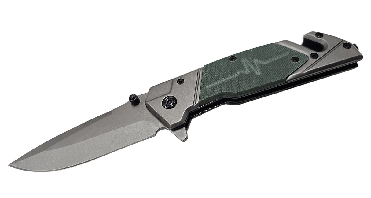 FOLDING KNIFE | 3-IN-1 | STAINLESS STEEL | 20.2 CM (SK3)