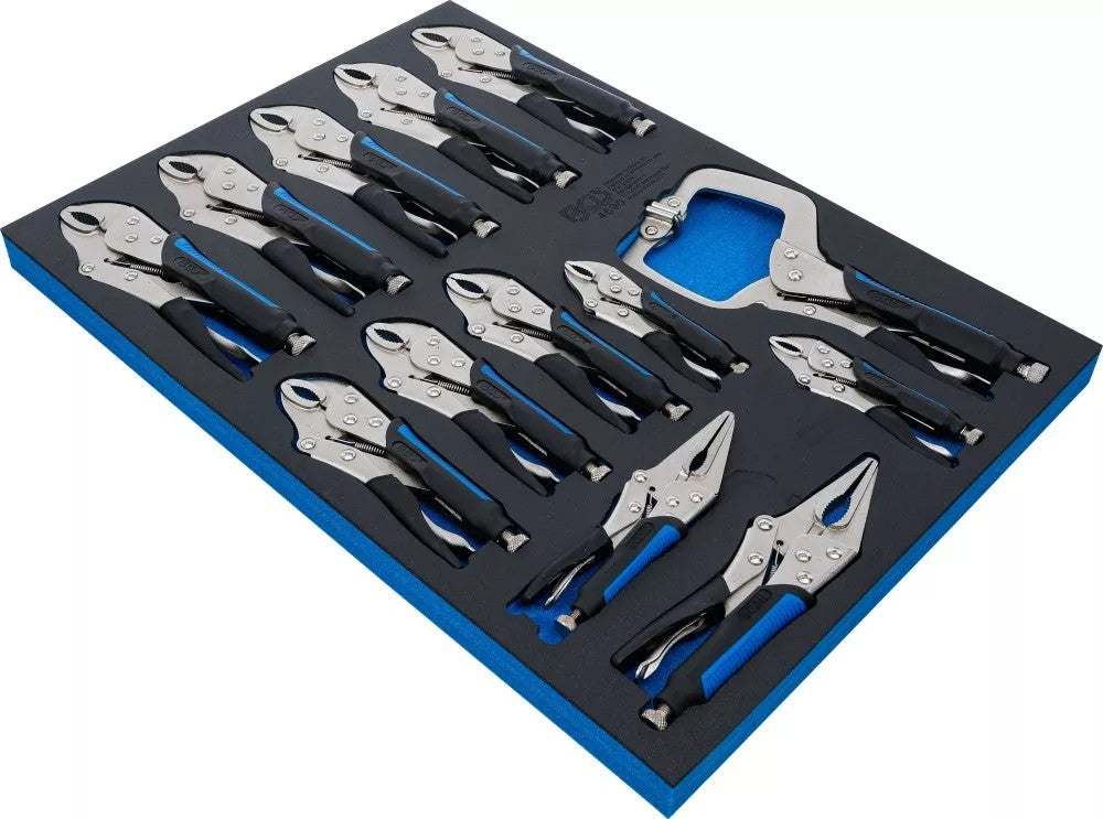 TOOL TRAY 3/3: LOCKING GRIP PLIERS SET | 13 PCS. (4690)