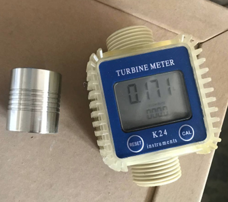 FUEL METER | DIGITAL | WHITE (H9958)